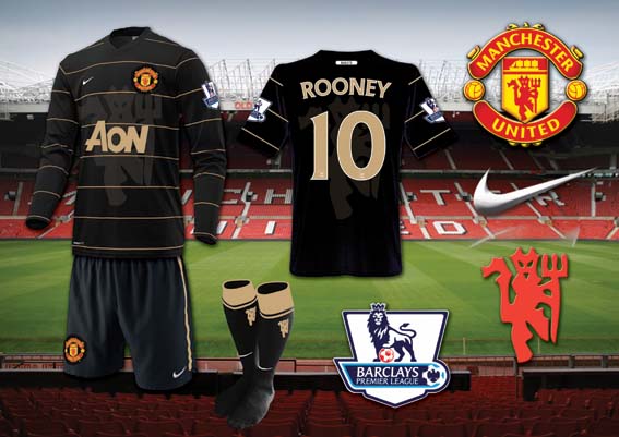 Man Utd Black Away Kit