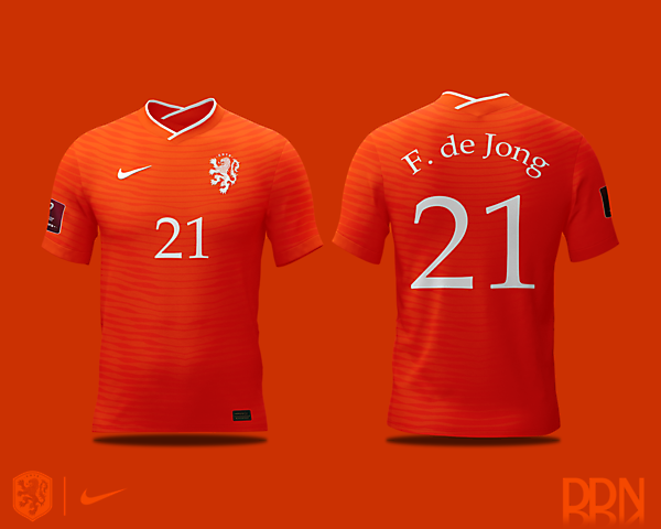 Netherlands Nike Home World Cup 2022 (3)