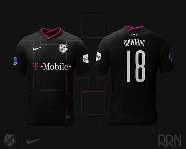 FC Utrecht Nike 2022 Third 'T-Mobile' Kit