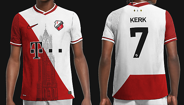 FC Utrecht Home Kit 2021/22 Concept