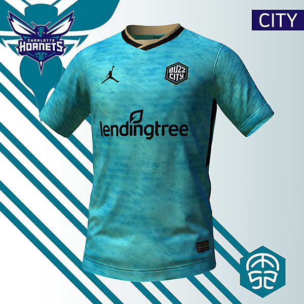 CHARLOTTE HORNETS CONCEPT SOCCER CITY JERSEY