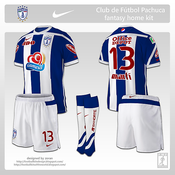 CF Pachuca fanatsy home