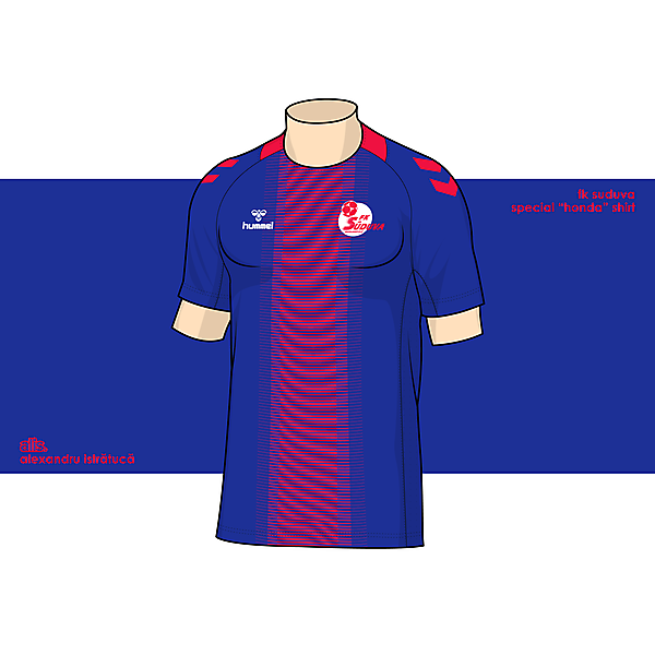 FK Suduva X Hummel - 2nd special "Honda" shirt