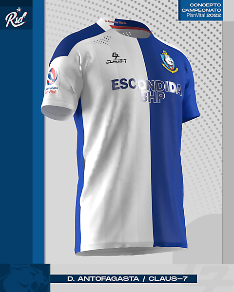 Deportes Antofagasta X Claus-7 / Home Kit Concept