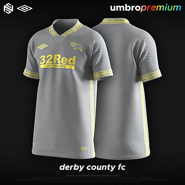 derby county fc x umbro premium x ns