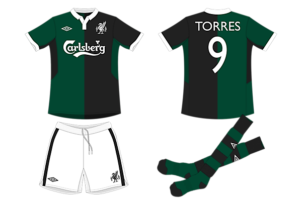 Liverpool Umbro Euro Away