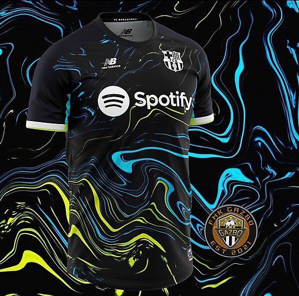 Barcelona - New Balance Third Kit Concept 