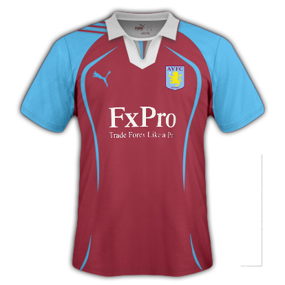 Aston Villa Home Fantasy Kit (Puma)
