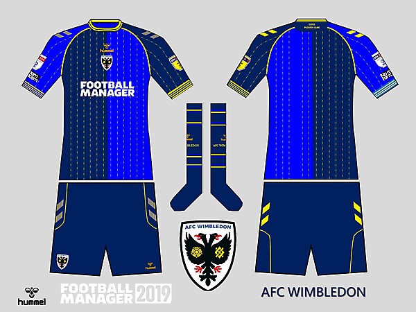AFC Wimbledon  Home kit 2022/23