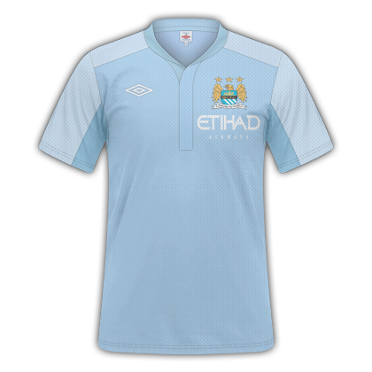 Manchester City 11/12 Home Kit