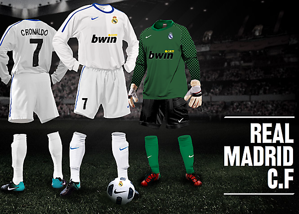 Real Madrid Nike kit builder