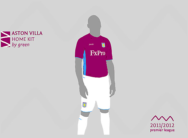 Aston Villa home by green