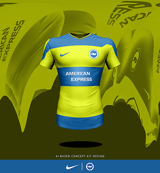 Brighton and Hove Albion AI Based Concept Kit Design