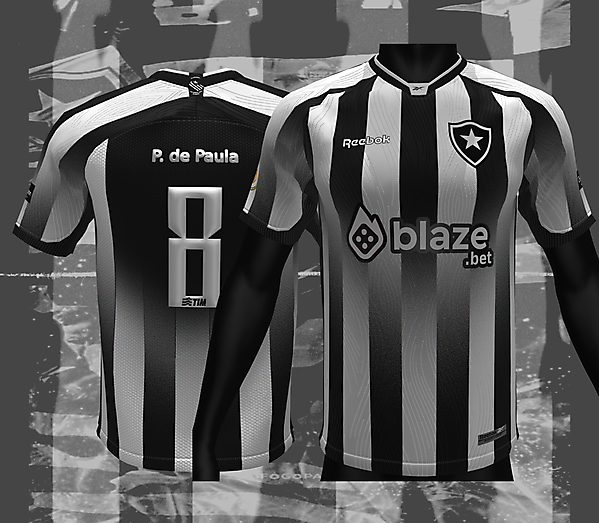 Concept Reebok Botafogo home