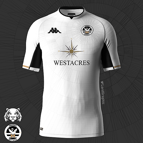 Swansea x Kappa | Home concept jersey design
