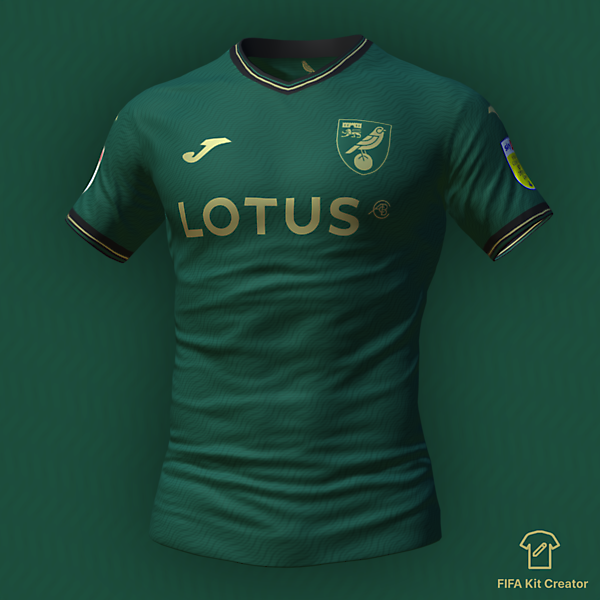 Norwich City away concept