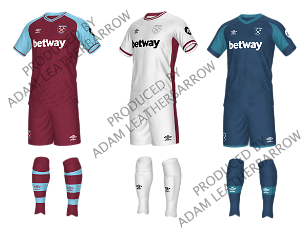 West Ham kits 23/24