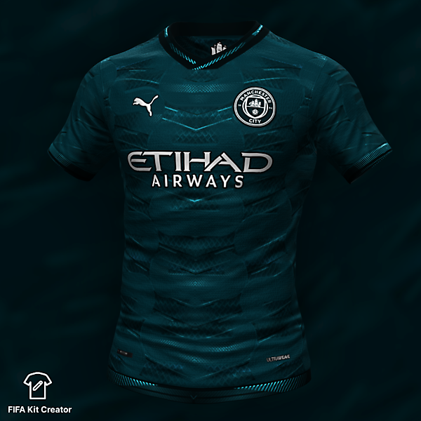 Man City x Puma / Away Green Desire ²
