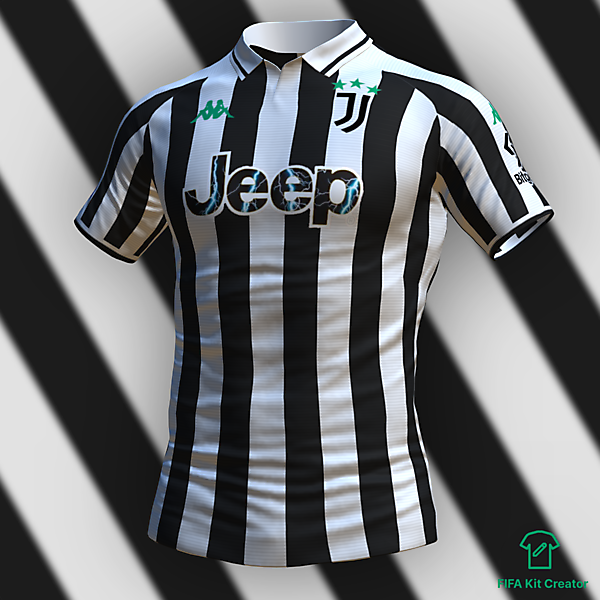Juventus x Kappa home concept (1992-93 remake)