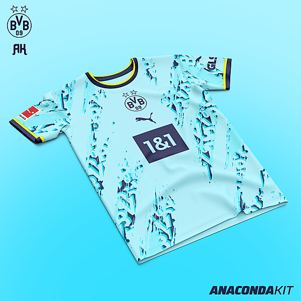 Borussia Dortmund _ Third kit / 1991-1992 version