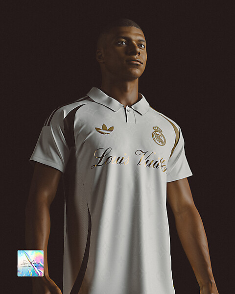 Real Madrid x Adidas x Louis Vuitton kit concept by jaccovansanten.nl