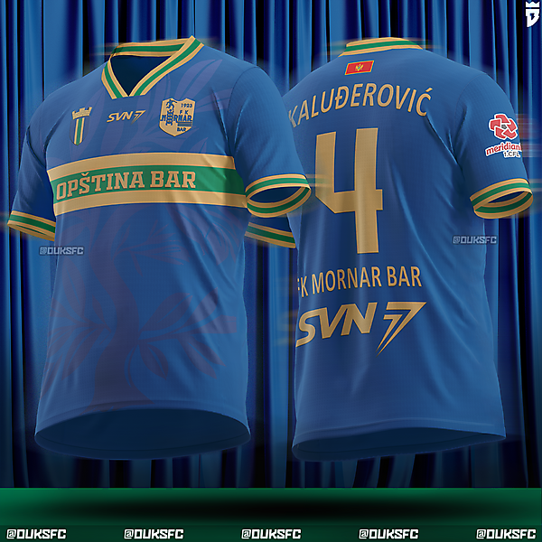 FK Mornar Bar (1.CFL Montenegro) - Third Kit