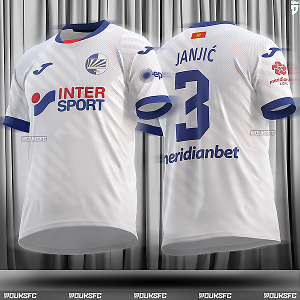 FK Sutjeska Nikšić (1.CFL Montenegro) - Away Kit