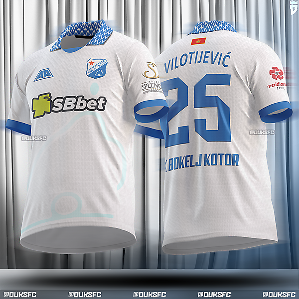 FK Bokelj Kotor (1.CFL Montenegro) - Home Kit