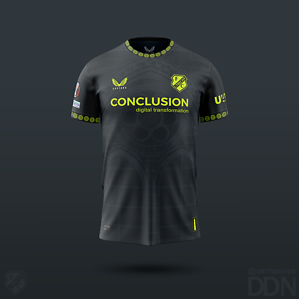 FCUtrecht × Castore Away Kit Concept