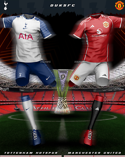2025 Europa League Final (Spurs vs United)- Concept Kits