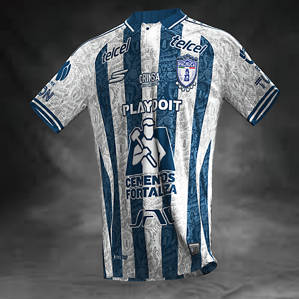 C.F Pachuca Home kit concept