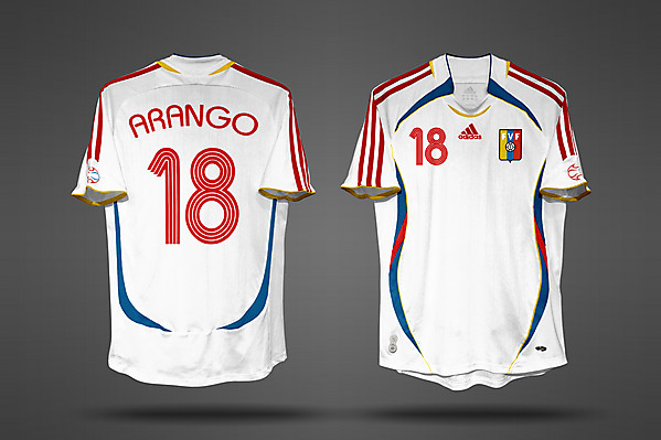 Venezuela segunda equipacion retro 2006