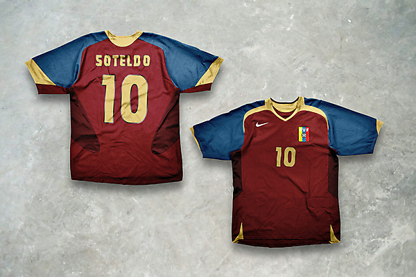 Venezuela Home retro kit nike 2005