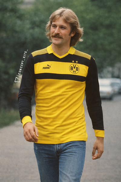Borussia Dortmund retro inspired concept