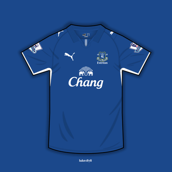 Everton 08-09 Puma home concept