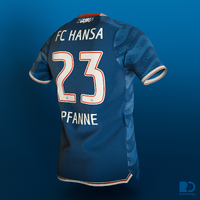 FC Hansa Rostock // Home Shirt Concept