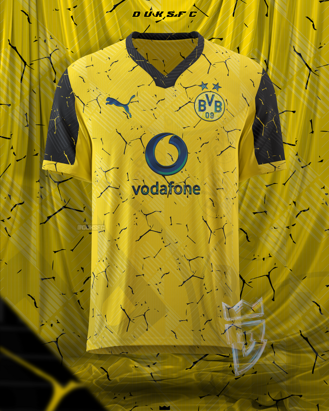 Borussia Dortmund Home Kit Concept