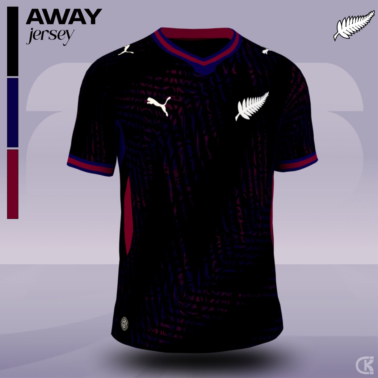 New Zealand Away Concept
