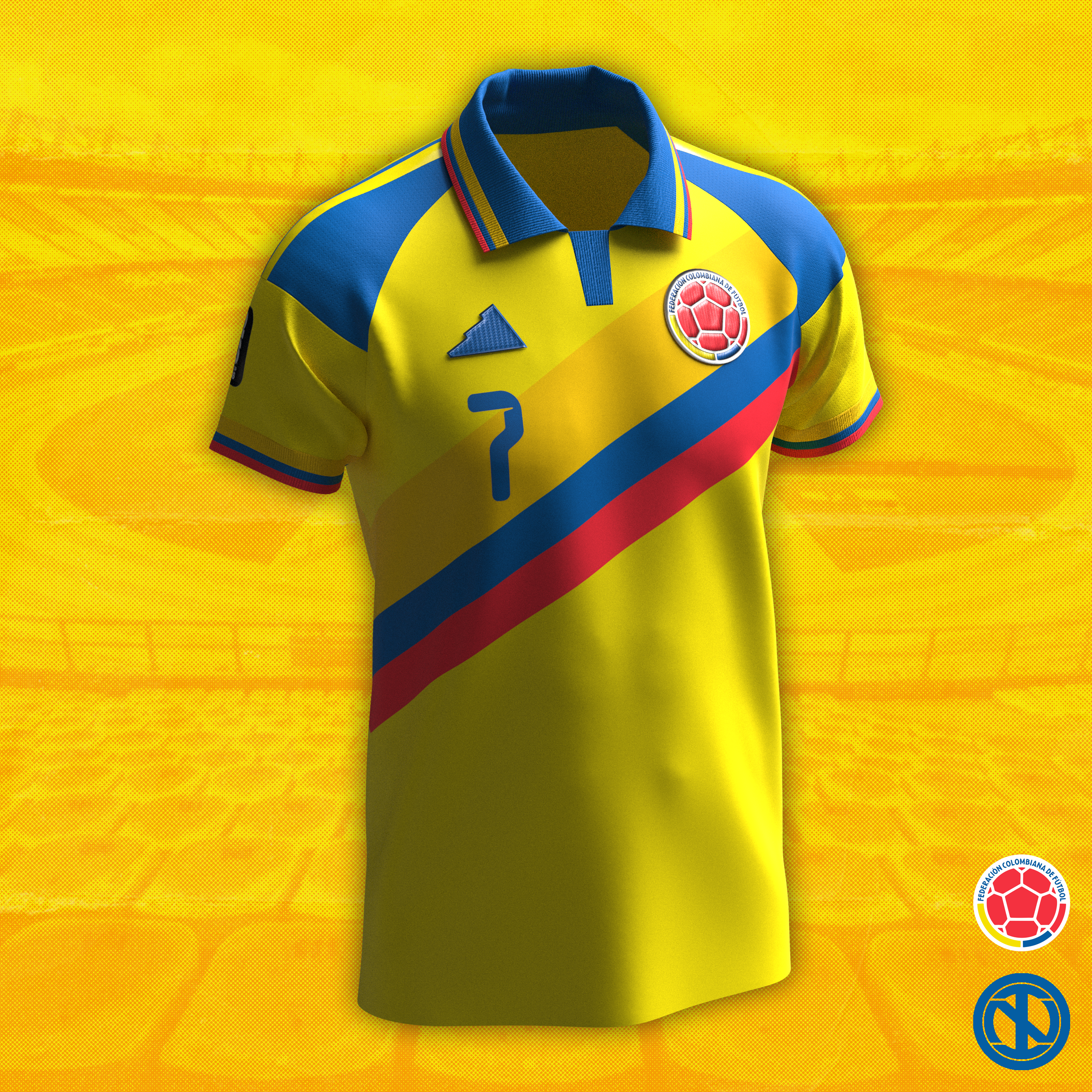[WC26W2] Colombia | Home Kit Concept