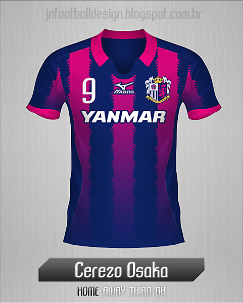 Cerezo Osaka, Home Shirt.