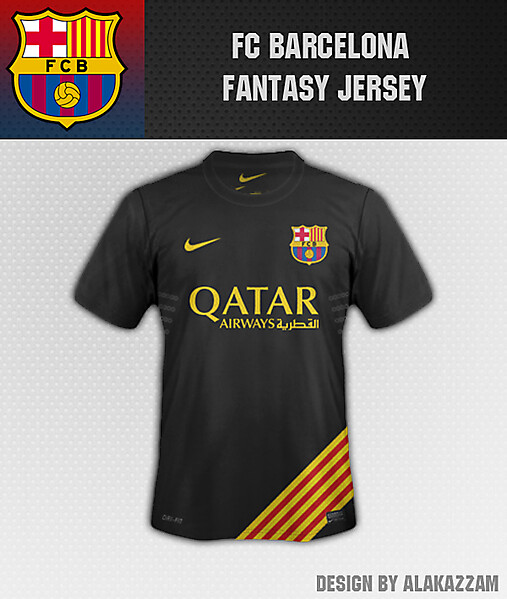 FC BARCELONA FANTASY THIRD JERSEY