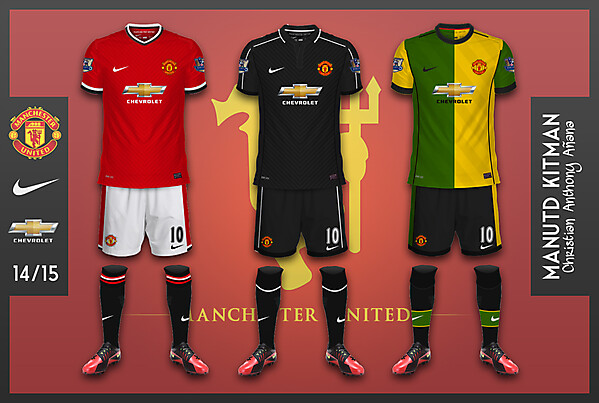 Manchester United Kits - Chevrolet