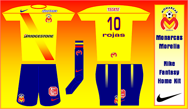 Nike Fantasy Kit - Monarcas Morelia Home