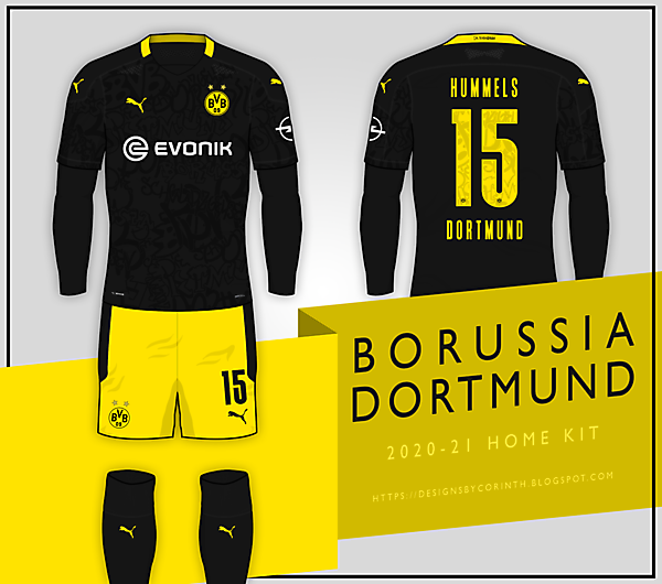 Borussia Dortmund | 2020-21 away kit prediction (according to leaks)