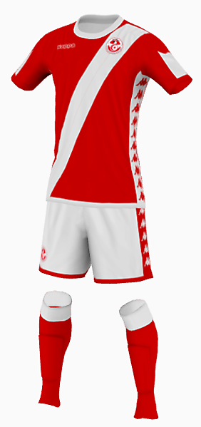 Tunisia Kit (Home) | 2021 Prediction