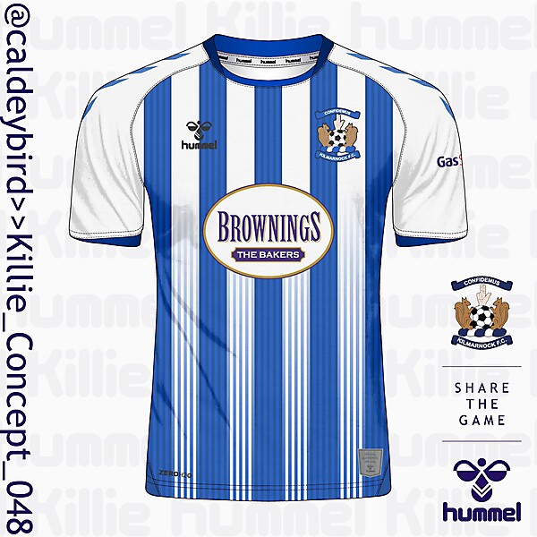 KillieFC x #Hummel - Home Shirt Concept