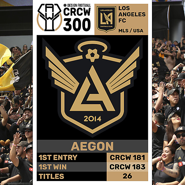 CRCW 300 SPECIAL EDITION - LOS ANGELES FC -  AEGON