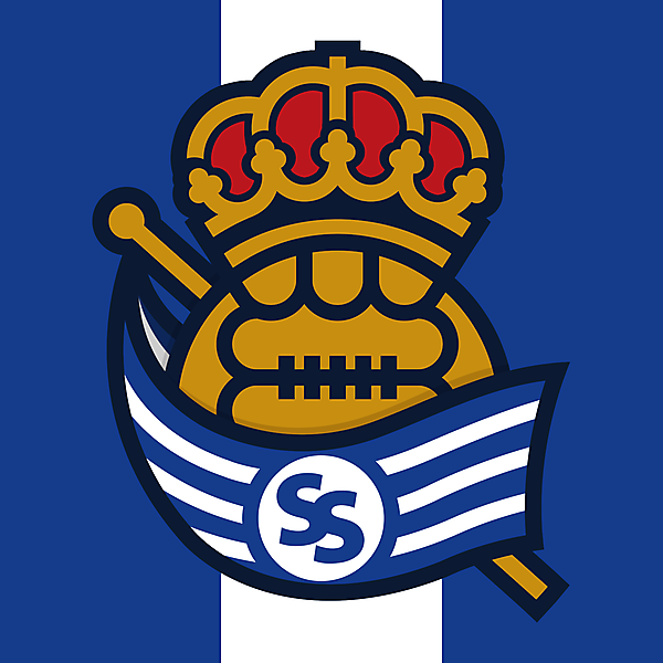 Real Sociedad | Crest Redesign