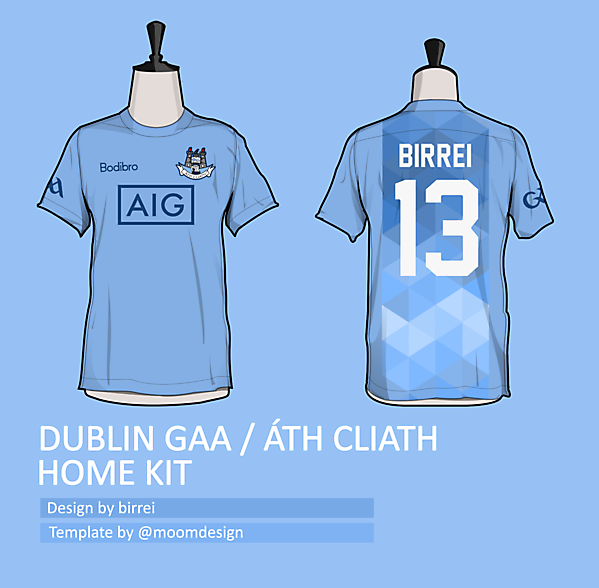 Dublin GAA home kit *PRECIPICE vol 2 TEAMWEAR*