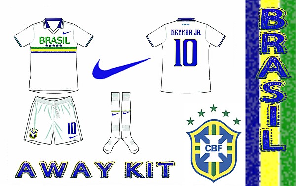 Brazil Away Kit